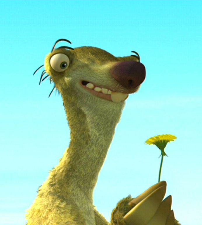 sid sloth ice age. My response was Sid from the “Ice Age” movies. Sid is a loyal, lovable sloth 